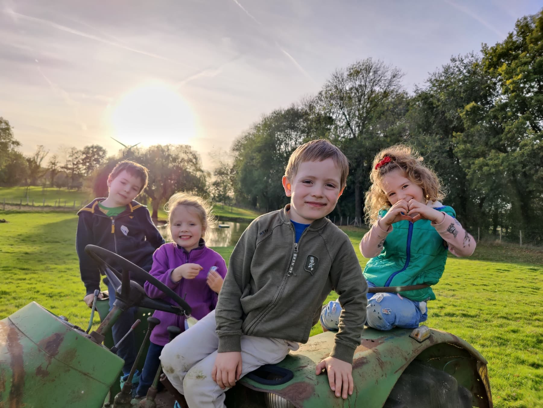 Schooluitstap: tuin en natuur op de boerderij Lianko
