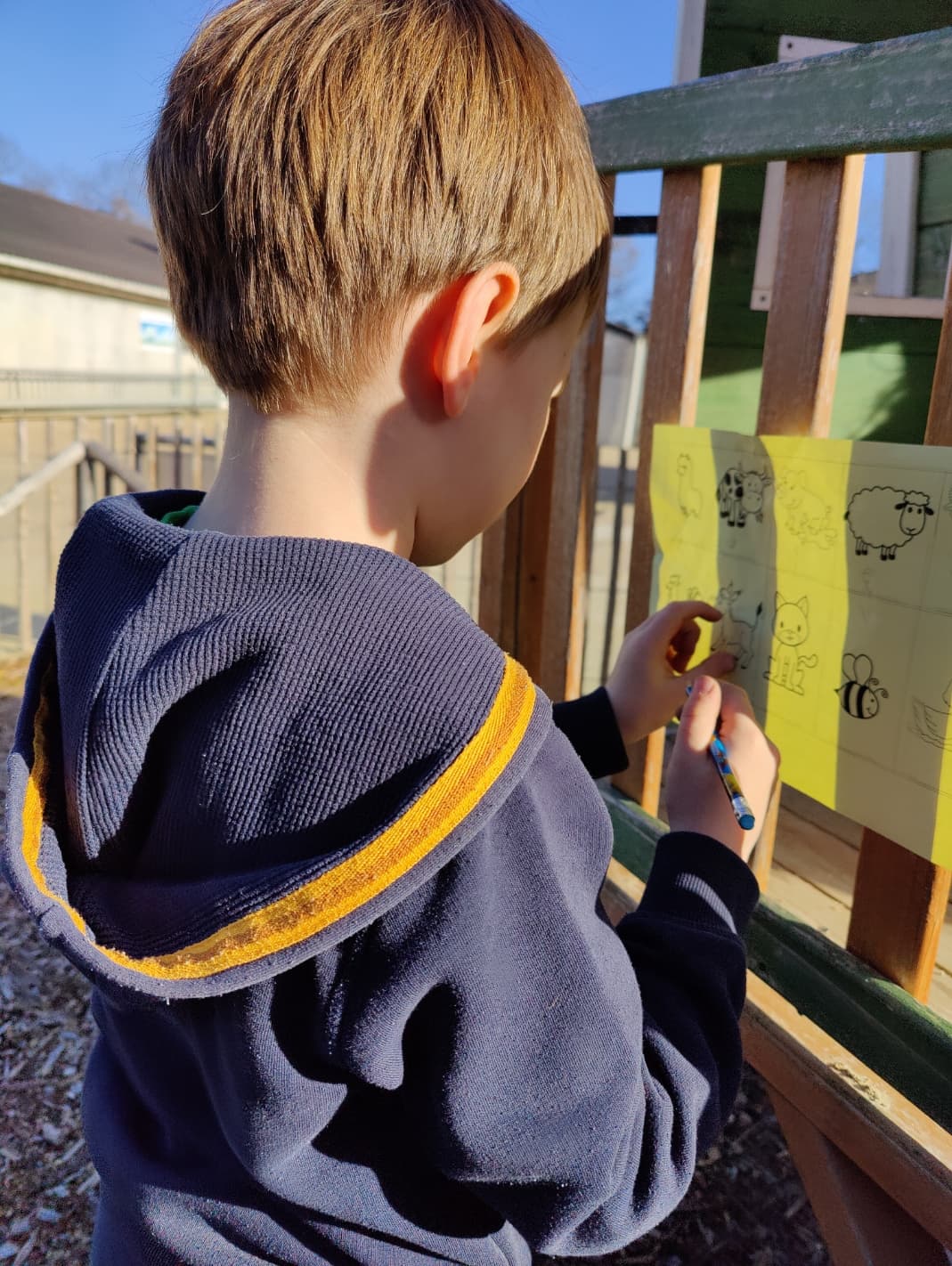 Buitenspelen in de natuur