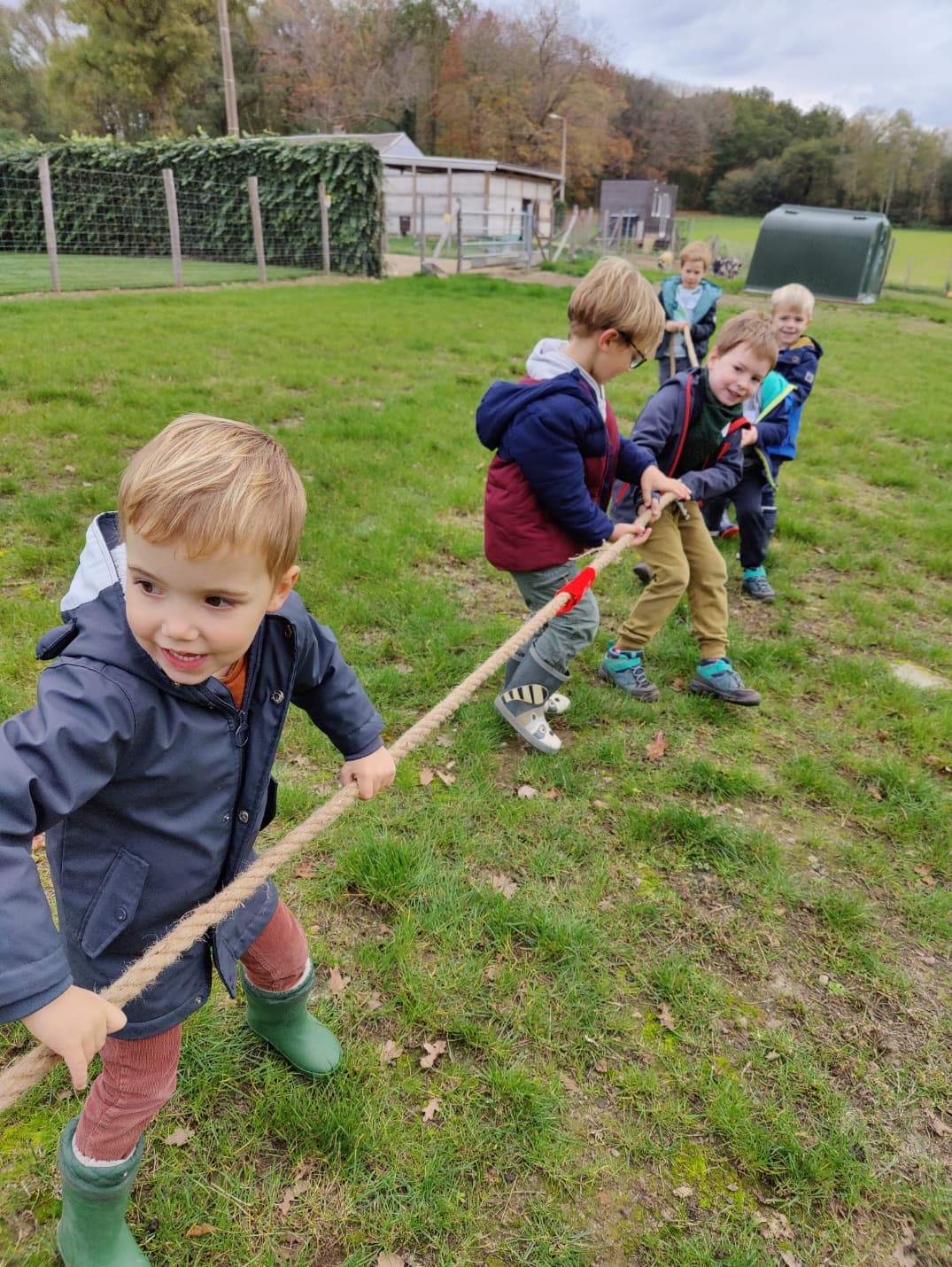 Kinderen in de buitenlucht