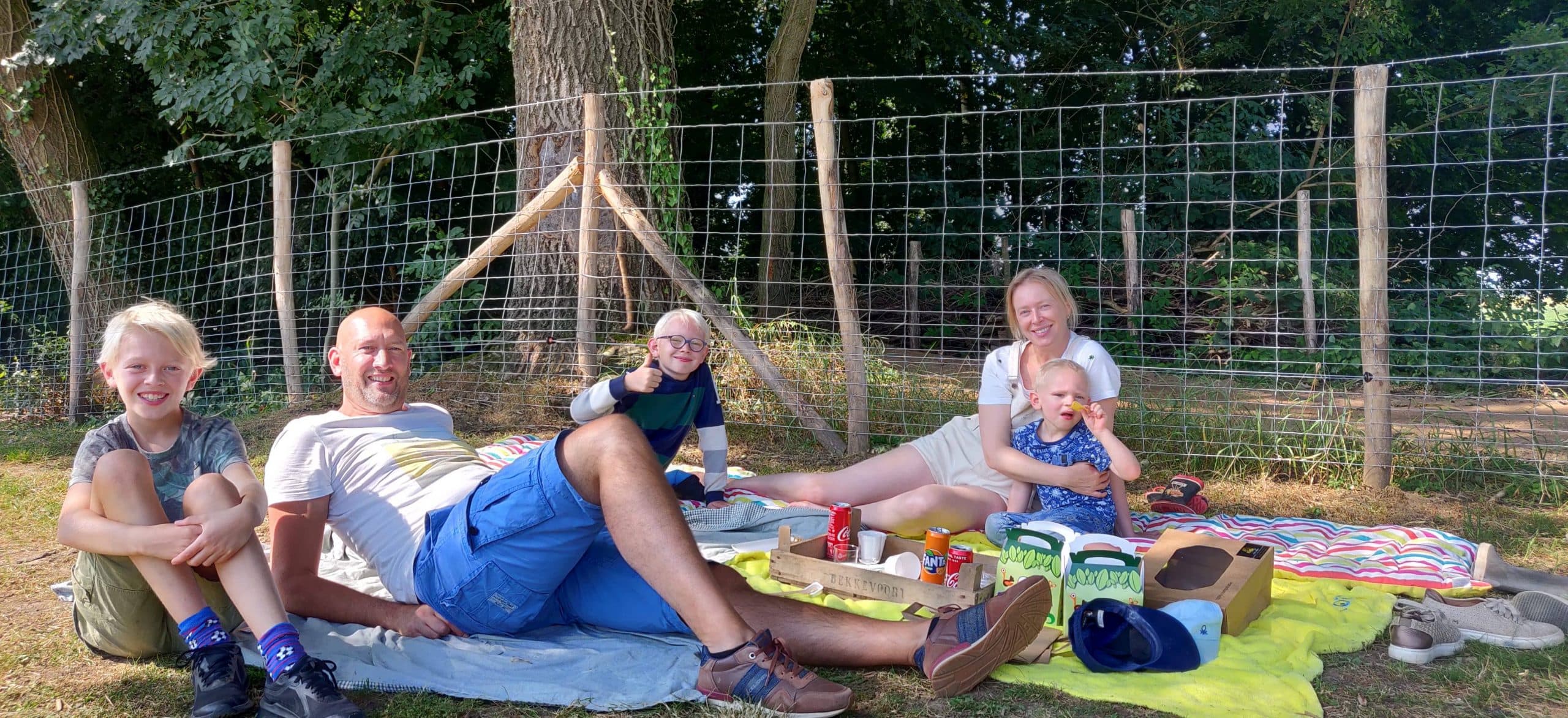 Buiten spelen op je feestje