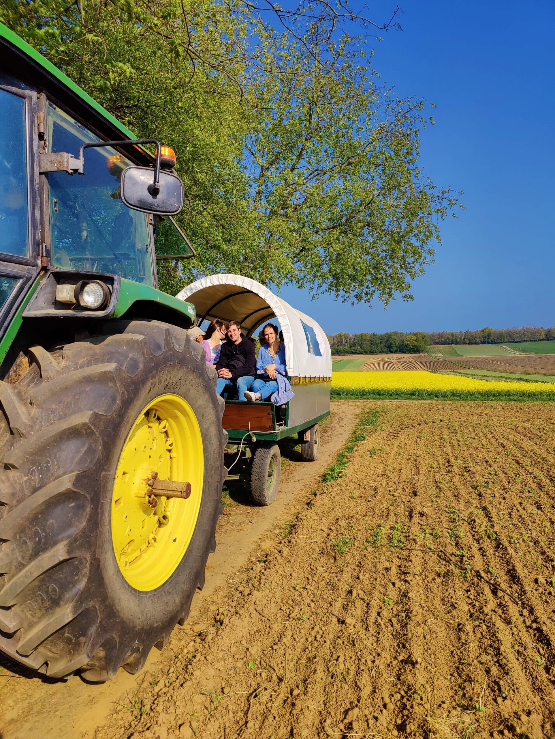 Genieten van de huifkar